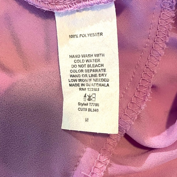 Flirty Lilac Boho Inspired Skirted Tunic Camisole (FINAL PRICED ITEM) - Picture 9 of 9